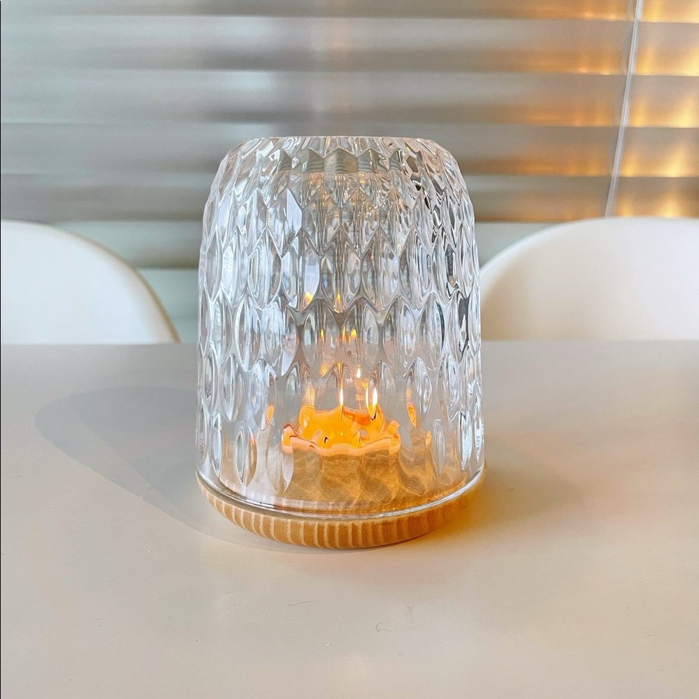 St. Louis Crystal Candle Holder (Small)